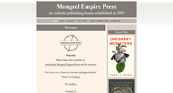 Desktop Screenshot of mongrelempire.org